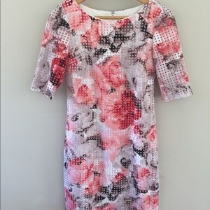 Sandra Darren Floral Dress